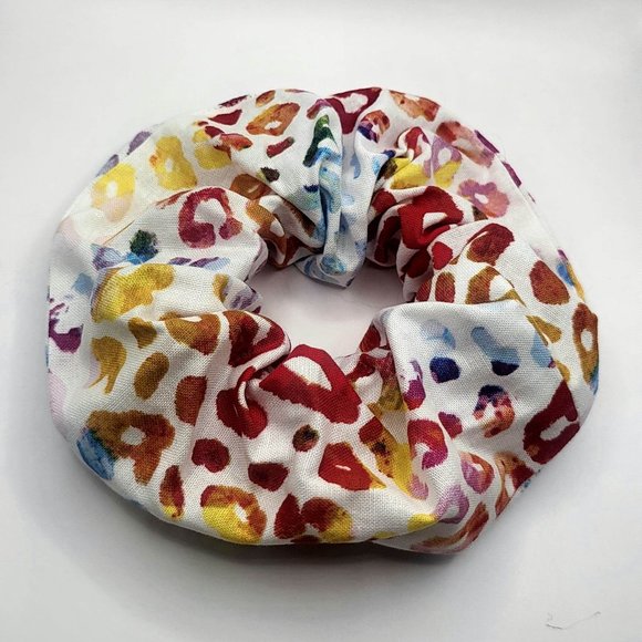 High Quality Handmade Scrunchies 1.5 In Wide Elastic for Extra Strength and Ant - Picture 2 of 2